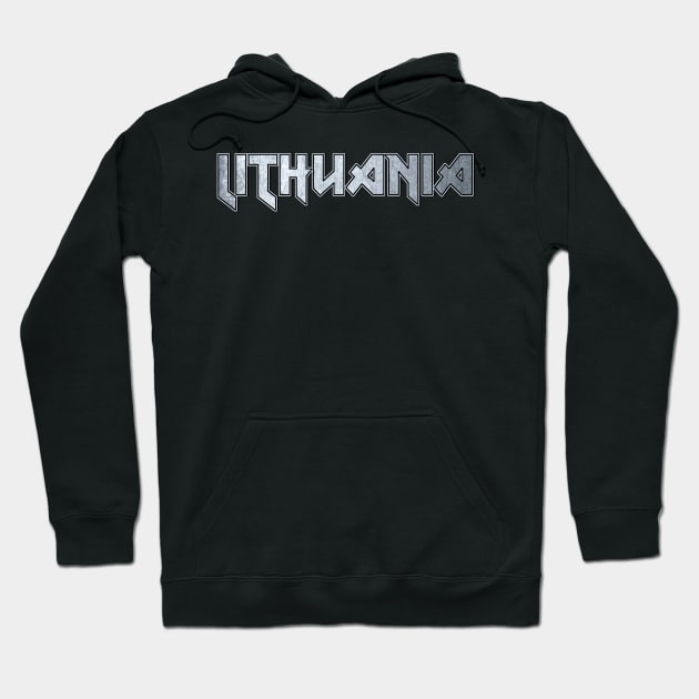 Heavy metal Lithuania Hoodie by KubikoBakhar